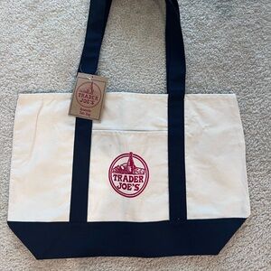NWT Trader Joe’s full size tote bag